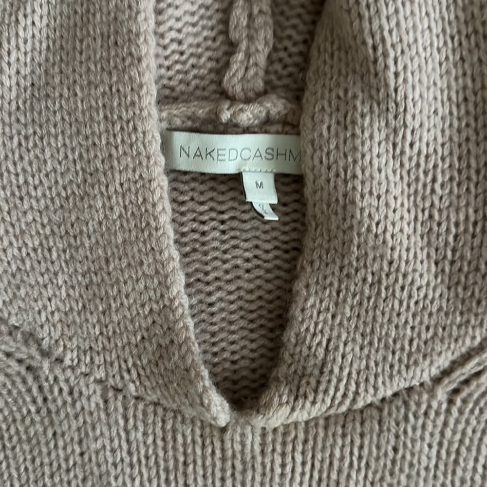 Nakedcashmere size M 100% cashmere pink - Picture 2 of 6